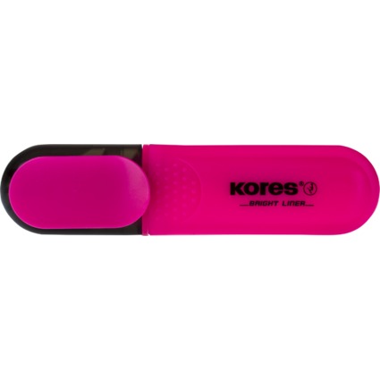 Kores Textmarker "BRIGHT LINER", Farbe: pink