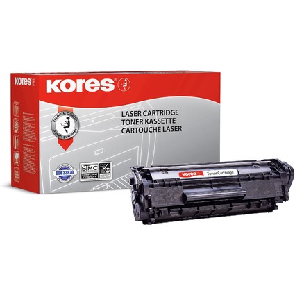 Kores Toner G1114HCRB ersetzt hp Q2612A, schwarz, HC