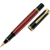 Pelikan tintenroller "Souvern 400", schwarz/rot