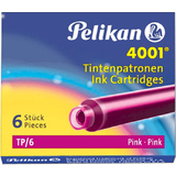 Pelikan tintenpatronen 4001 TP/6, pink