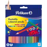 Pelikan buntstifte Standard, sechseckig, 24er Kartonetui