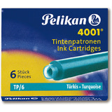 Pelikan tintenpatronen 4001 TP/6, trkis