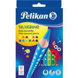 Pelikan dreikant-buntstifte SILVERINO dick, 12er Kartonetui