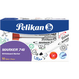 Pelikan whiteboard-marker 741, Rundspitze, rot