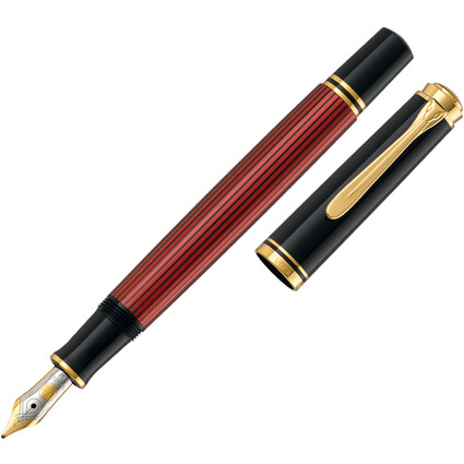 Pelikan Fllhalter "Souvern 400", schwarz/rot, EF