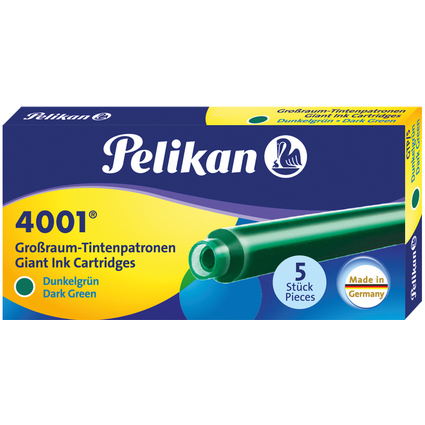 Pelikan Groraum-Tintenpatronen 4001 GTP/5, dunkelgrn