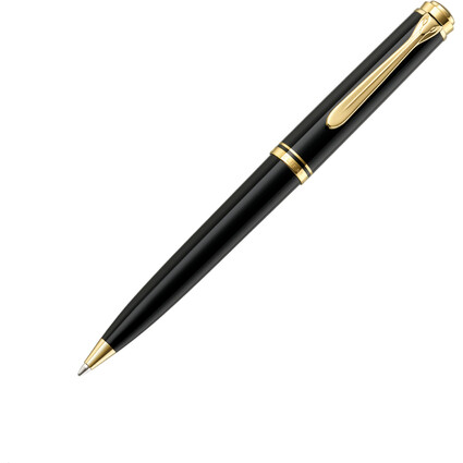 Pelikan Drehkugelschreiber "Souvern 800", schwarz/gold