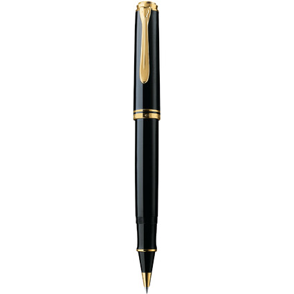 Pelikan Tintenroller "Souvern 600", schwarz/gold
