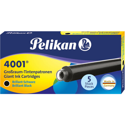 Pelikan Groraum-Tintenpatronen 4001 GTP/5, schwarz