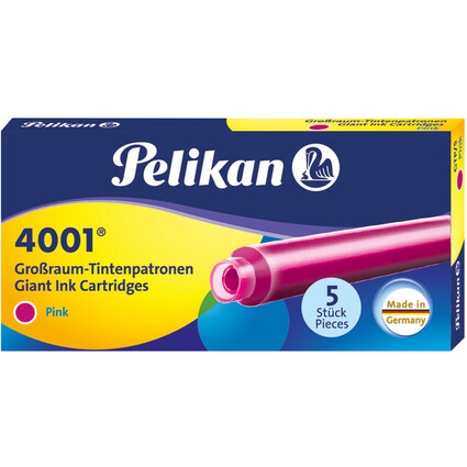 Pelikan Groraum-Tintenpatronen 4001 GTP/5, pink