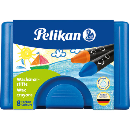 Pelikan Wachsmaler dick 666/8WL, rund, wasservermalbar