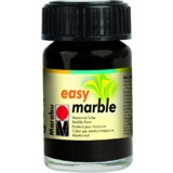 Marabu marmorierfarbe "Easy Marble", schwarz, 15 ml, im Glas