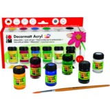 Marabu acrylfarbe "Decormatt", starter Set