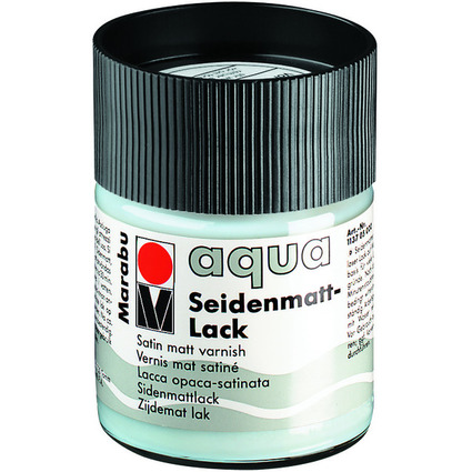 Marabu Seidenmattlack Aqua, seidenmatt, 50 ml, im Glas