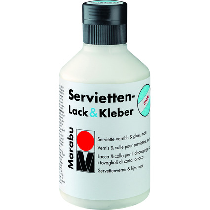 Marabu Servietten-Lack & Kleber, glnzend, 50 ml, im Glas