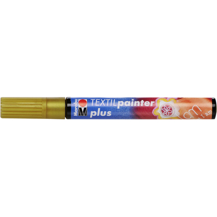 Marabu Textilmarker "Textil Painter Plus", metallic-gold