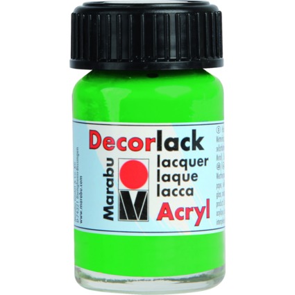 Marabu Acryllack "Decorlack", hellgrn, 15 ml, im Glas