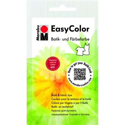 Marabu Batik- und Frbefarbe "EasyColor", 25 g, scharlachrot