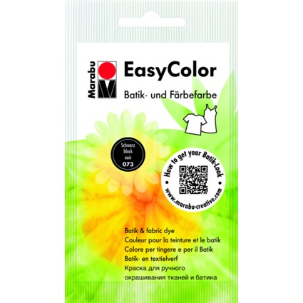 Marabu Batik- und Frbefarbe "EasyColor", 25 g, schwarz