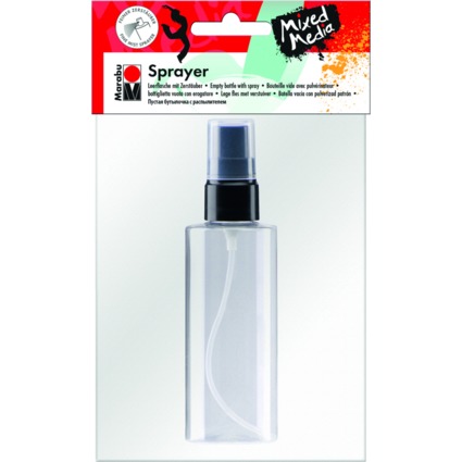 Marabu Sprayer - Leerflasche mit Zerstuber, 100 ml