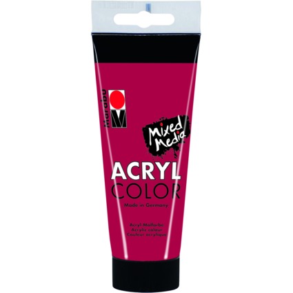 Marabu Acrylfarbe "AcrylColor", karminrot, 100 ml