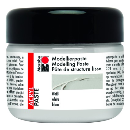 Marabu Acryl-Modellierpaste, 225 ml, wei