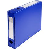 EXACOMPTA archivbox mit Druckknopf, PP, 60 mm, blau