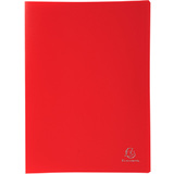 EXACOMPTA Sichtbuch, din A4, PP, 100 Hllen, rot