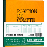 EXACOMPTA Piqre "Position de compte", 210 x 190 mm
