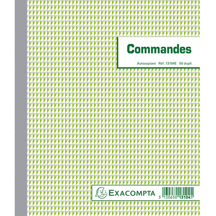 EXACOMPTA Manifold "Commandes", 210 x 180 mm, dupli