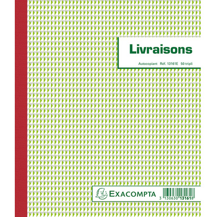 EXACOMPTA Formularbuch "Livraison", 210 x 180 mm