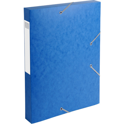 EXACOMPTA Sammelbox Cartobox, DIN A4, 40 mm, blau