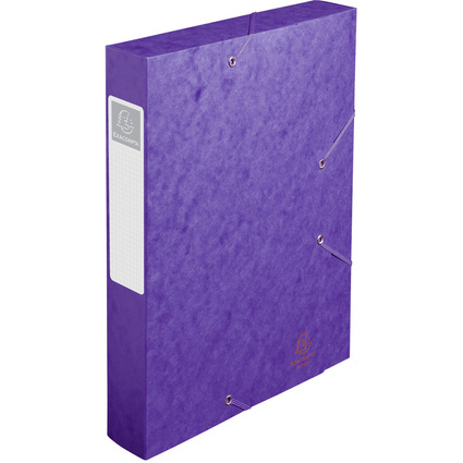 EXACOMPTA Sammelbox Cartobox, DIN A4, 60 mm, violett