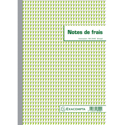 EXACOMPTA Formularbuch "Note de Frais", 297 x 210 mm