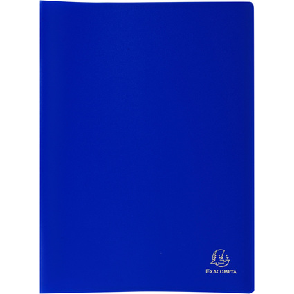 EXACOMPTA Sichtbuch, DIN A4, PP, 10 Hllen, blau