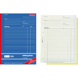 herlitz formularbuch "Auftrag 104", din A4, 2 x 40 Blatt