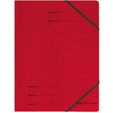 herlitz eckspannermappe easyorga, A4, Karton, rot