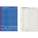 herlitz formularbuch "Kassenabrechnung 502", din A4