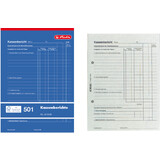 herlitz formularbuch "Kassenbericht 501" din A5, 50 Blatt