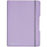 herlitz notizheft my.book flex Pastell, A5, PP-Cover,flieder