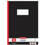 herlitz oberschulheft x.book, din A4, kariert mit Rand