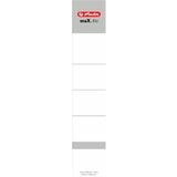 herlitz Ordnerrcken-Etikett maX.file, 36 x 190 mm, wei