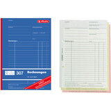 herlitz formularbuch "Rechnung 307", din A5, 3 x 40 Blatt