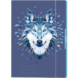 herlitz zeichnungsmappe Wild animals "Wolf", din A4