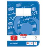 herlitz vokabelheft x.book, din A6, 2-spaltig, 32 Blatt