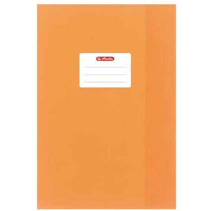 herlitz Heftschoner DIN A5, geprgt (Bast), PP, orange