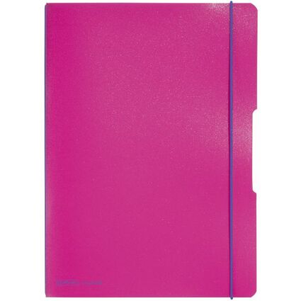 herlitz Notizheft my.book flex, A4, PP-Cover, pink