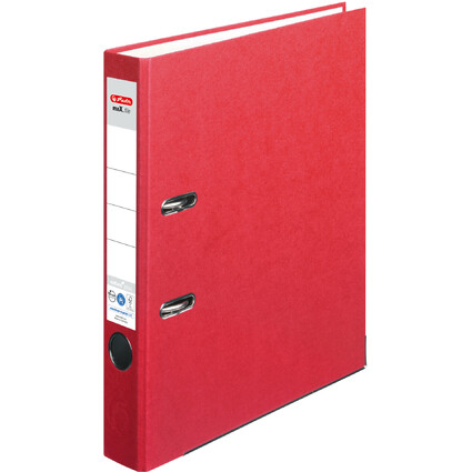 herlitz Ordner maX.file nature plus, Rckenbr.: 50 mm, rot