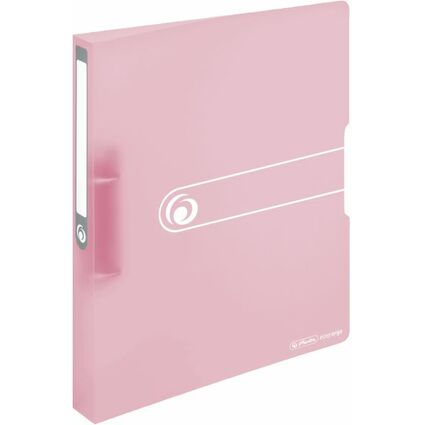 herlitz Ringbuch easy orga to go Pastell, A4, 2-Ring, ros