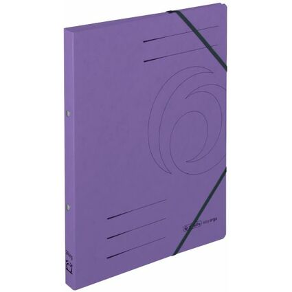 herlitz Ringhefter easyorga, A4, Karton, violett